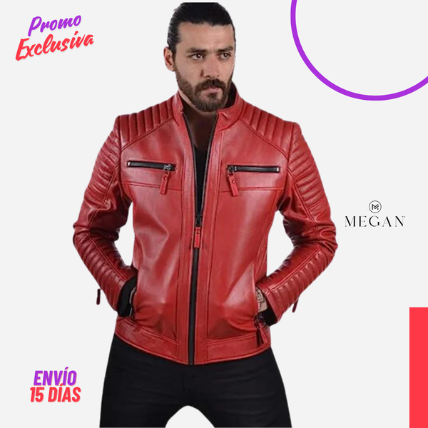 ¡PROMO EXCLUSIVA! 💥- CHAQUETA CCH-51 - LEO-ROJO