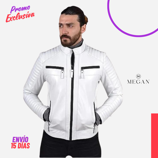 ¡PROMO EXCLUSIVA! 💥- CHAQUETA CCH-51 - LEO-BLANCO