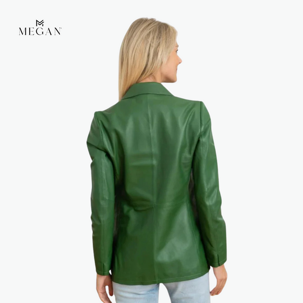 BLAZERS DE CUERO - SCM-12 - VERDE