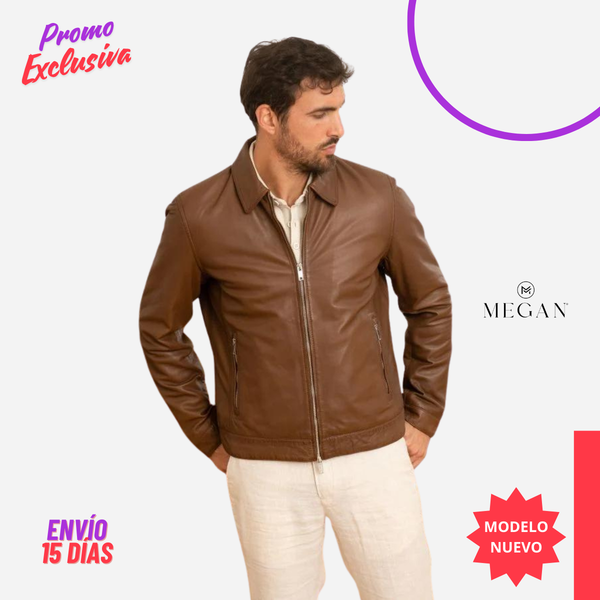 ¡PROMO EXCLUSIVA! 💥- CHAQUETA CCH-76 CAMISERO Cognac