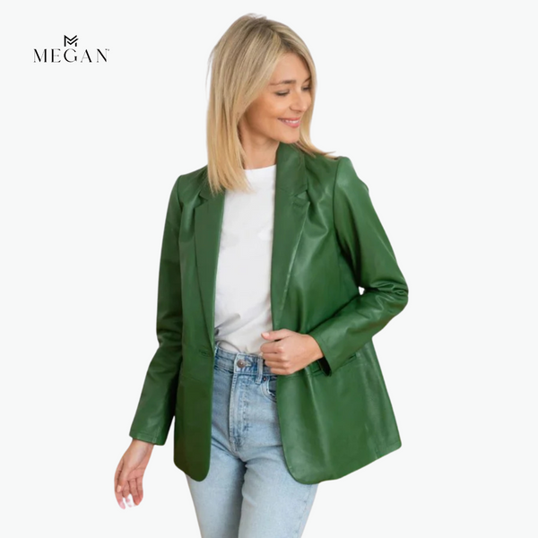 BLAZERS DE CUERO - SCM-12 - VERDE