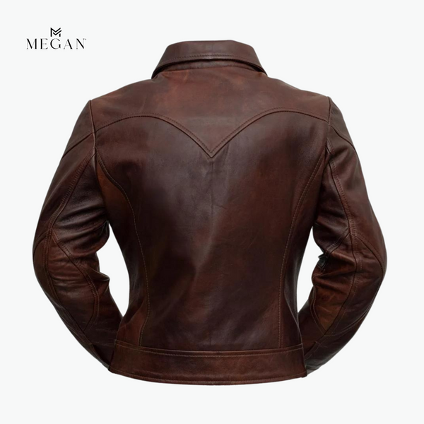 CHAQUETA CCM-40 CHOCOLATE VINTAGE