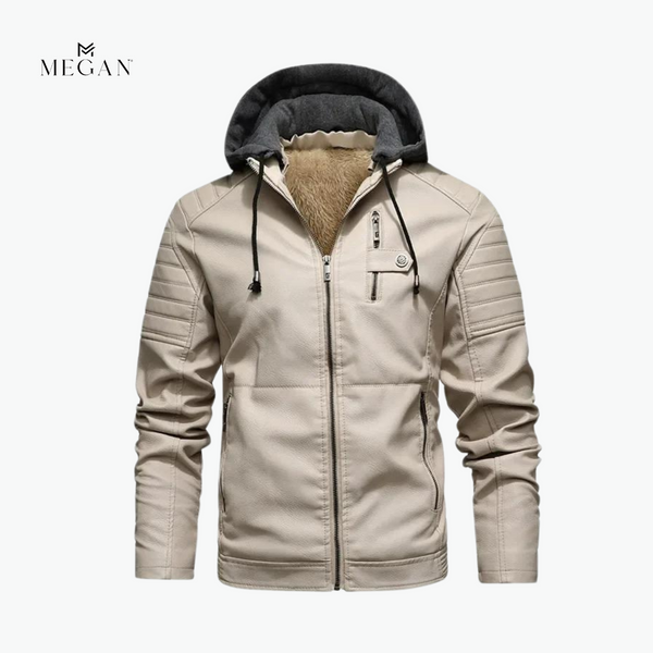 CHAQUETA CCH-75 CON CAPUCHA - Beige