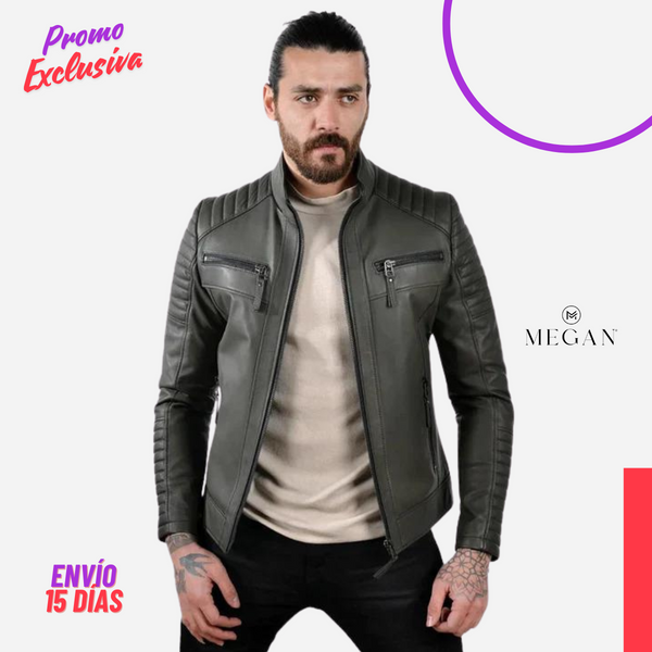 ¡PROMO EXCLUSIVA! 💥- CHAQUETA LEO GRIS