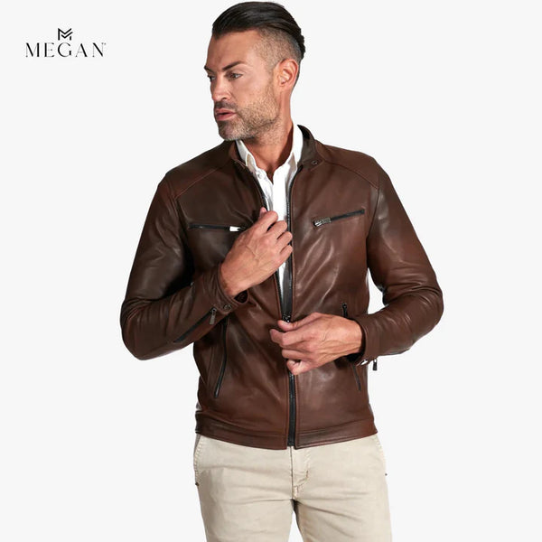 CHAQUETA CCH-65 - MARRON GASPEADO