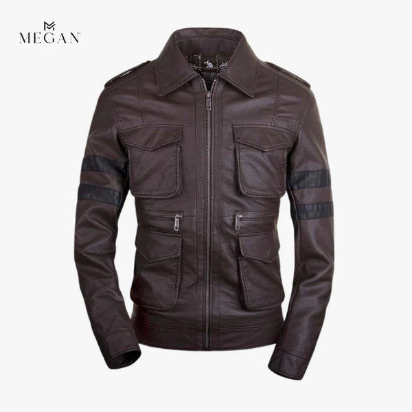 CHAQUETA CCH-39 - RESIDEN EVIL - MARRON