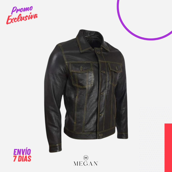 ¡PROMO EXCLUSIVA! 💥- CHAQUETA CCH-31 CAMISERO - NEGRO AVIATRIX