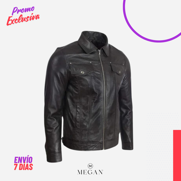 ¡PROMO EXCLUSIVA! 💥- CHAQUETA CCH-45 V1 CAMISERO - NEGRO