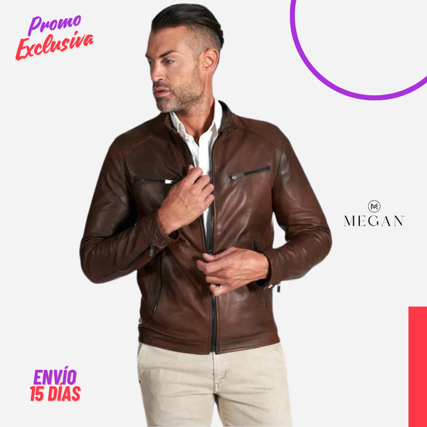 ¡PROMO EXCLUSIVA! 💥- CHAQUETA CCH-65 - MARRON GASPEADO