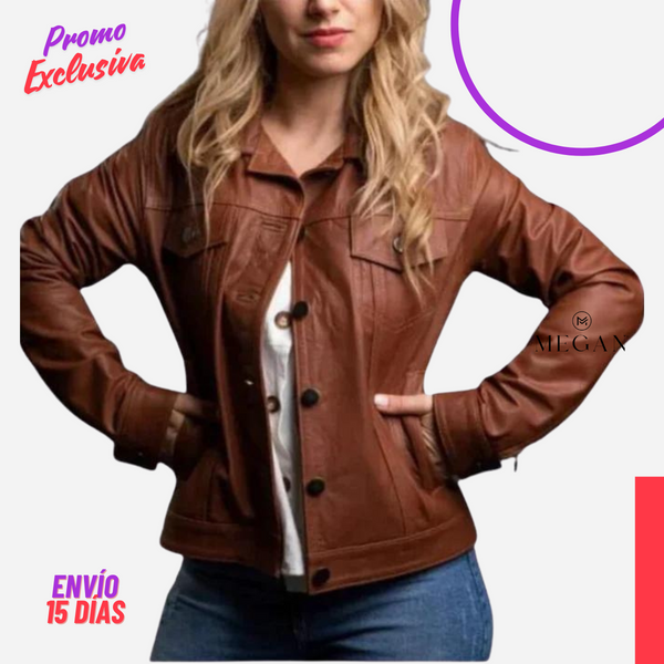 ¡PROMO EXCLUSIVA! 💥- CHAQUETA CCM-27 - CHOCOLATE