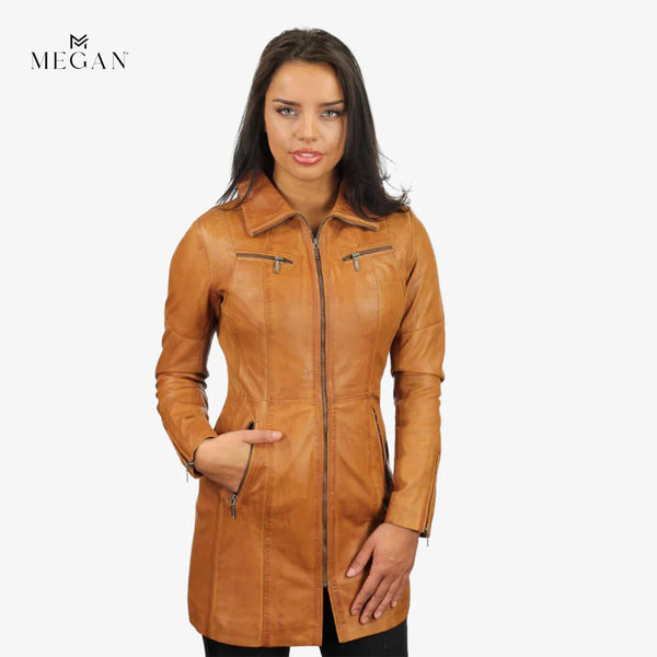 BLAZERS DE CUERO - SCM-05 - CAMEL