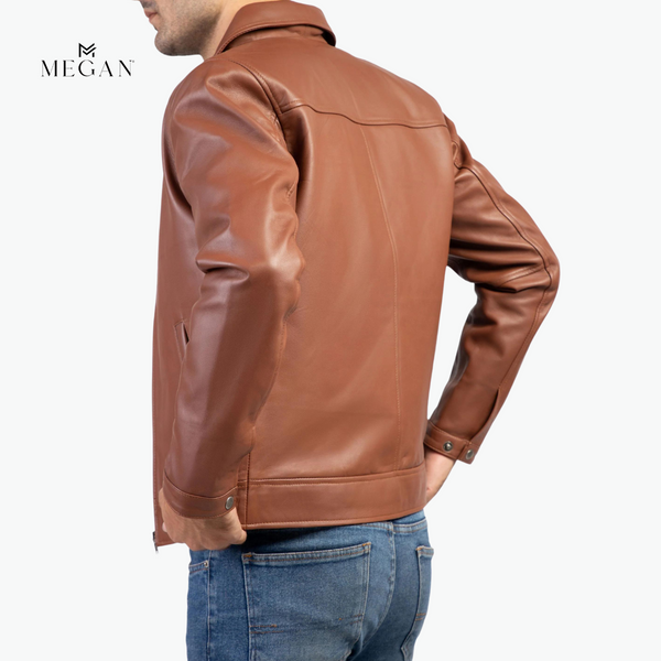 ¡PROMO EXCLUSIVA! 💥- CHAQUETA CCH-07 CAMISERO Cognac