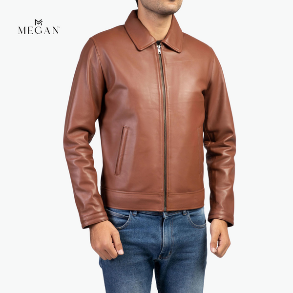 ¡PROMO EXCLUSIVA! 💥- CHAQUETA CCH-07 CAMISERO Cognac