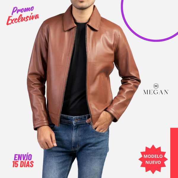 ¡PROMO EXCLUSIVA! 💥- CHAQUETA CCH-07 CAMISERO Cognac