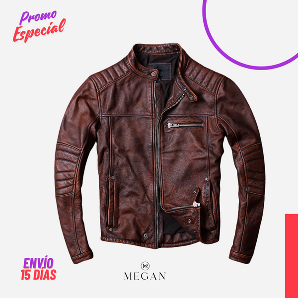 ¡PROMO EXCLUSIVA! 💥- CHAQUETA XCH-14 - CHOCOLATE VINTAGE