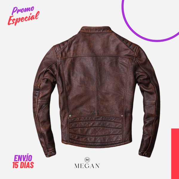 ¡PROMO EXCLUSIVA! 💥- CHAQUETA XCH-14 - CHOCOLATE VINTAGE