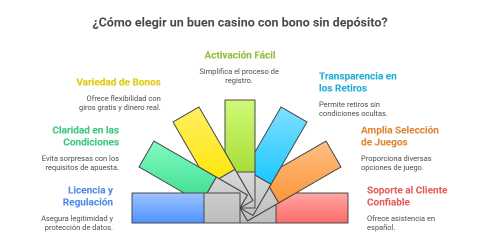 Cómo elegir un buen casino con bono sin depósito